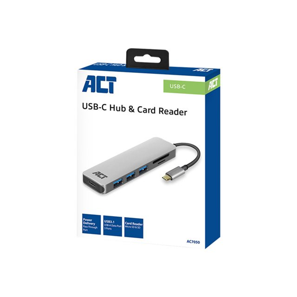 ACT - dockingstation - USB-C 3.1