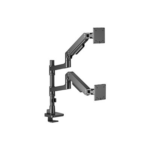 ACT bevestigingskit - voor 2 LCD-schermen - zwart